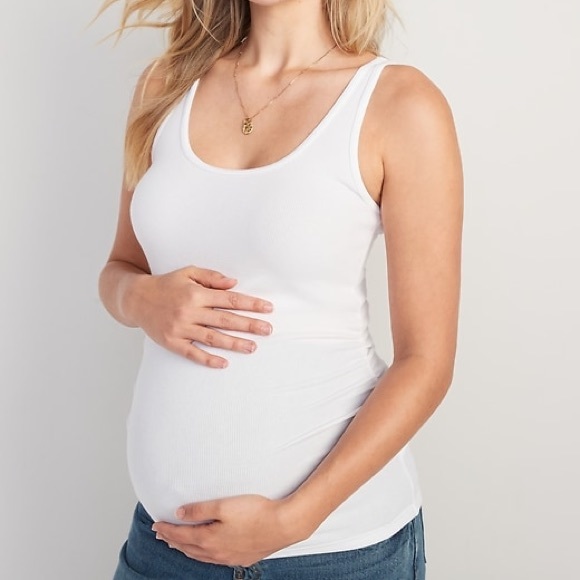 Old Navy Maternity Ribbed Tank Tops - Size Medium - 3 Pack! - Picture 2 of 2